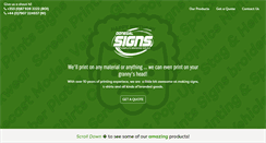 Desktop Screenshot of donegalsigns.com